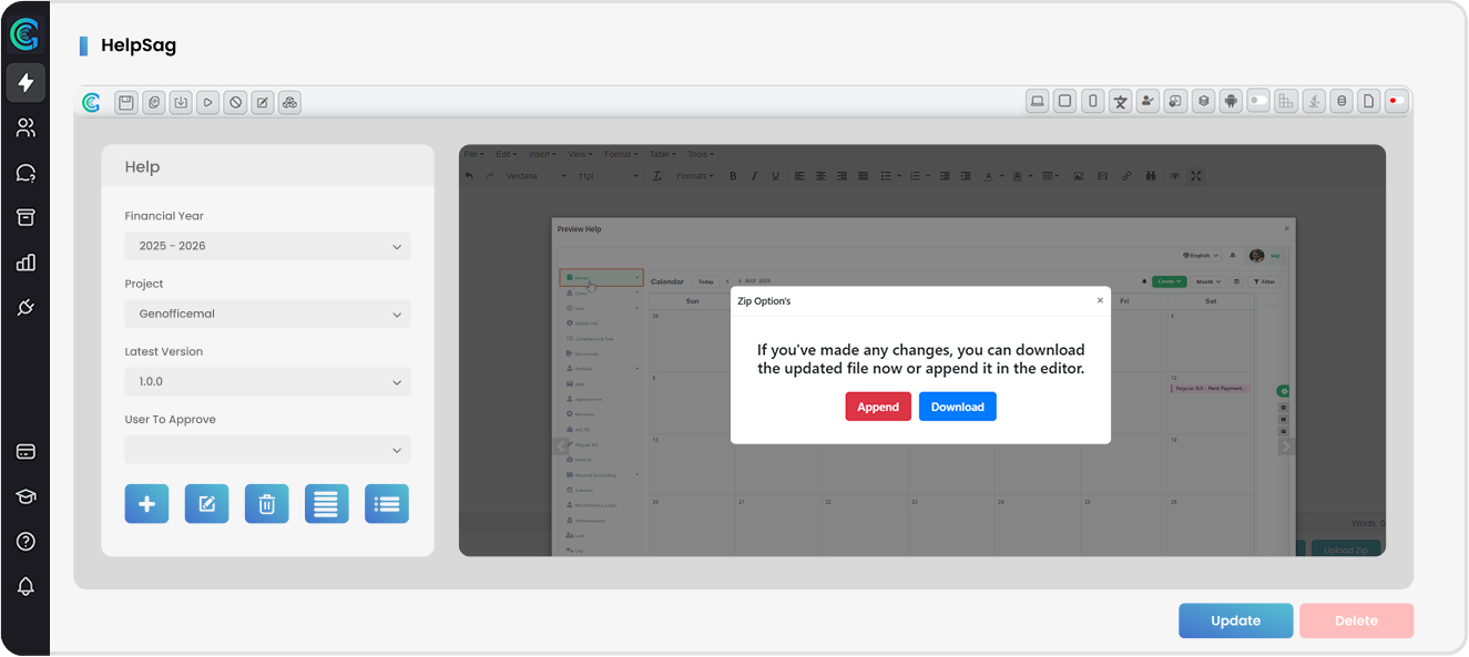 GenCodex Reporting Tool
