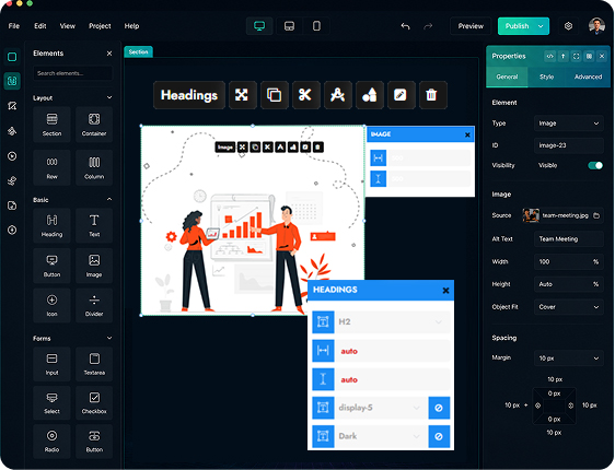 Customizable Styles & Theme