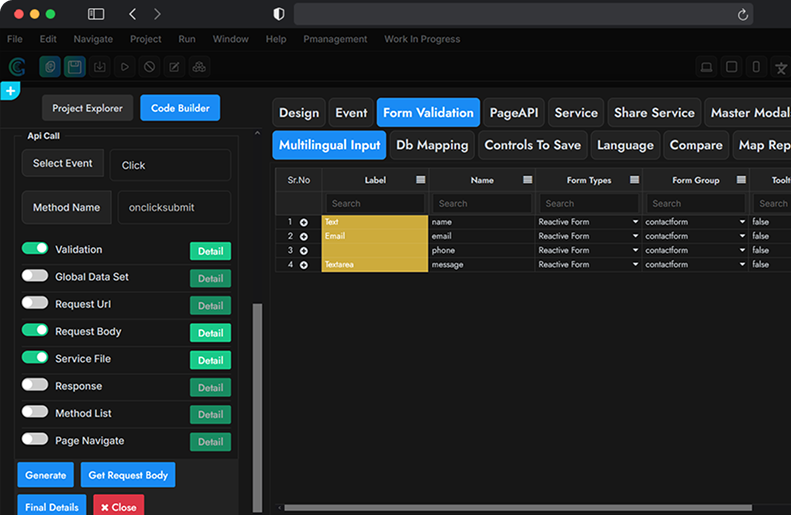 Form Validation