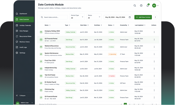 Date Controls Module