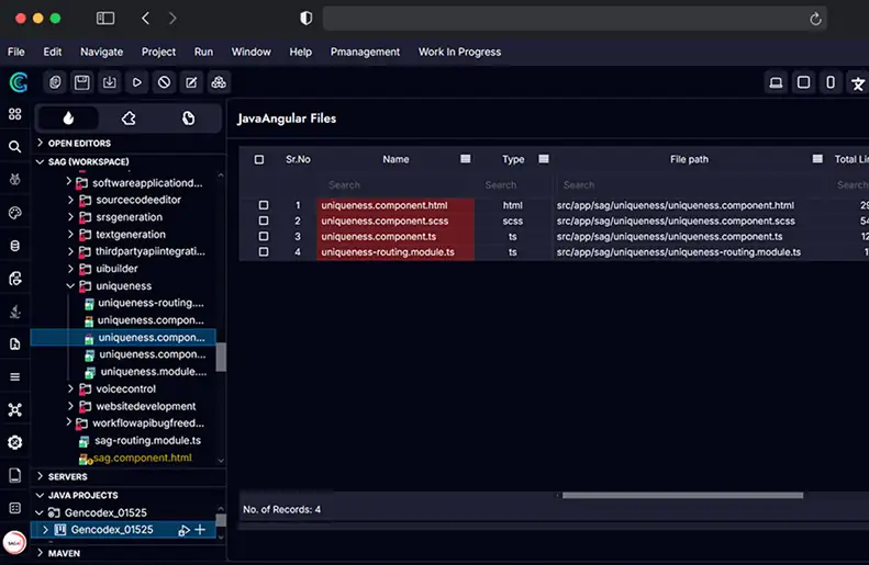 GenCodex Code Management Tool