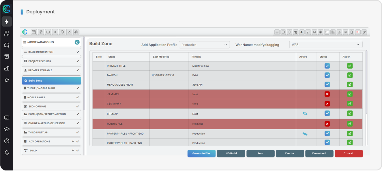 GenCodex Deployment Tool
