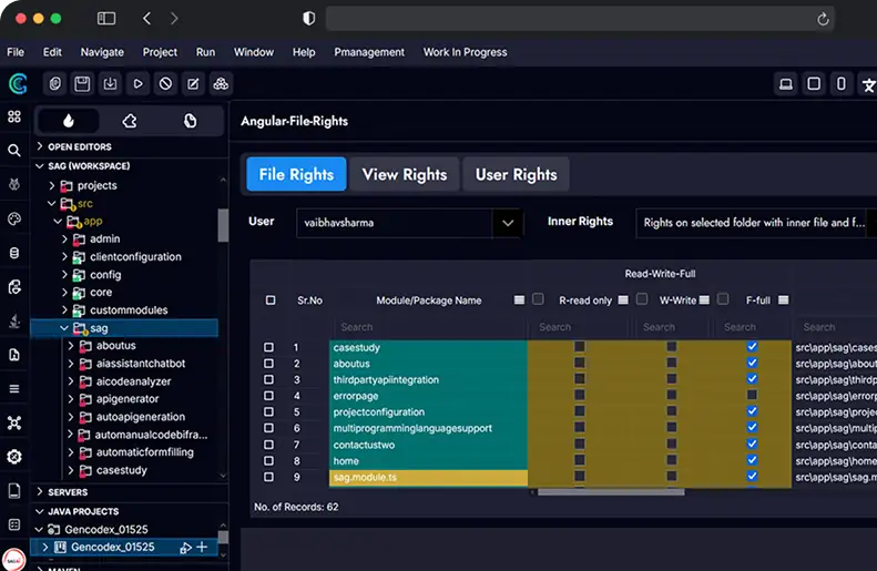 GenCodex File Access Control Tool