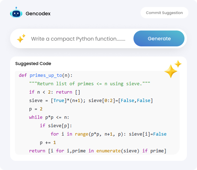 GenCodex New Code Generation with AI