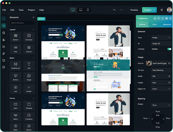 Readymade Layouts