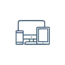 Responsive and Fully Functional Design Icon