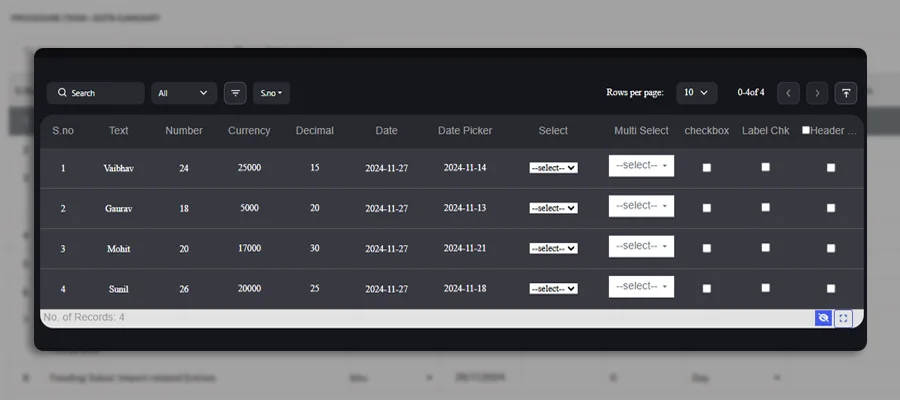Gencodex Work With Multiple Controls